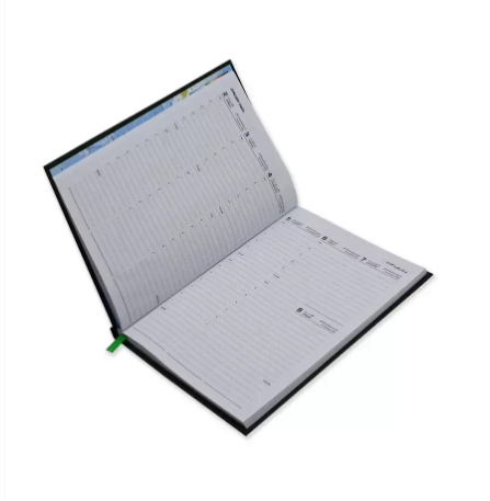 FIS A5 Diary 2023 (Arabic/English) (1-Week at a glance) Green - FSDI78AEN23GR