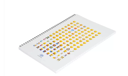 10-Piece FIS Spiral Soft Cover Notebook Single Line A4, 100-Sheets - FSNBA41904S