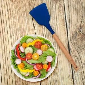 Royalford Turner - Silicon, Melamine - Blue - 33 CM