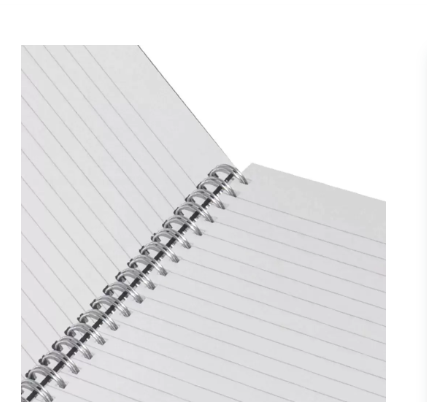 LIGHT Pack of 5 Spiral Hard Cover Notebook, Single Line, 9X7 Inches (22.86 X 20.32 CM) 100 Sheets -LINBS971710