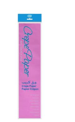 Pack of 12 Pieces Crepe Craft Paper Rose