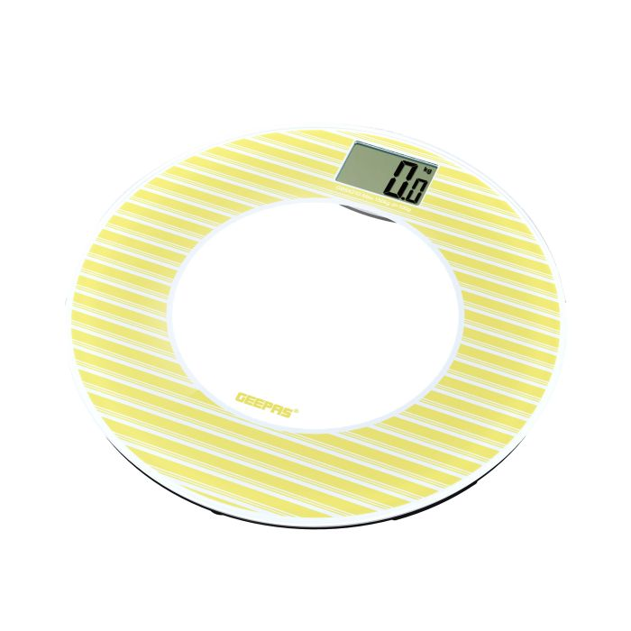 Geepas GBS4210 Digital Weighing Scale With LCD Display