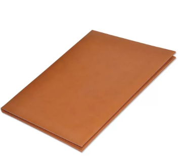 FIS A4 Certificate Folder Italian PU, Brown - FSCLCERTPUBR