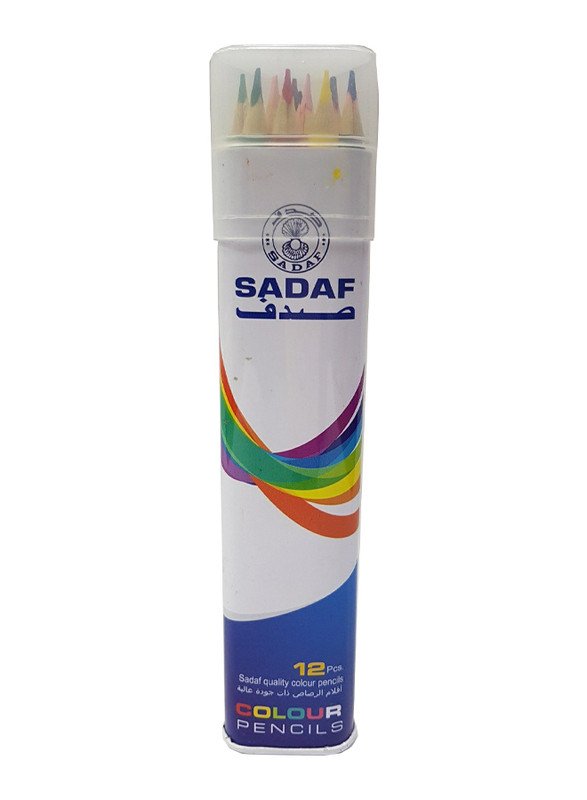 SADAF COLOR PENCIL 24PCS/BOX TIN PACK