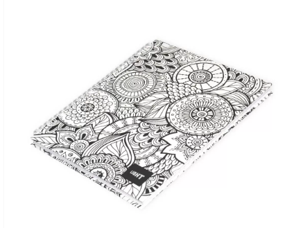 LIGHT Pack of 5 Spiral Hard Cover Notebook, Single Line, 9X7 Inches (22.86 X 20.32 CM) 100 Sheets -LINBS971701