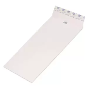 FIS Pack of 50 Executive Laid Paper Envelopes, 100 GSM, Peel & Seal, Size 9 X 4 Inch, Color:Pink