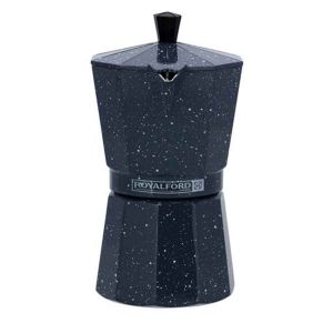 Royalford Espresso Coffee Maker - Aluminum - 300 ML