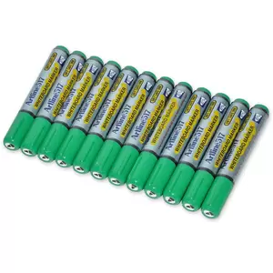 Artline 517 Whiteboard Markers 2.0mm, Pack of 12 Pcs, Green Color, Polyester Fibre Tip, Bullet Style - ARMK517GR