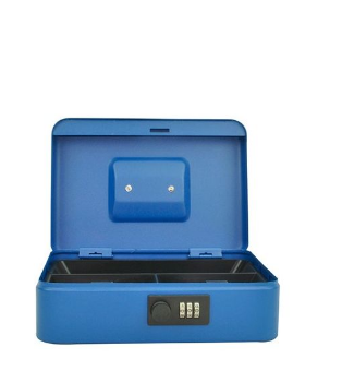 DELUXE CASH BOX 10 SIZE WITH NUMBER LOCK