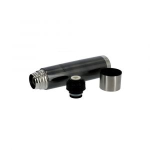 Royalford Vacuum Water Bottle - Stainless Steel - Grey - 1 Ltr