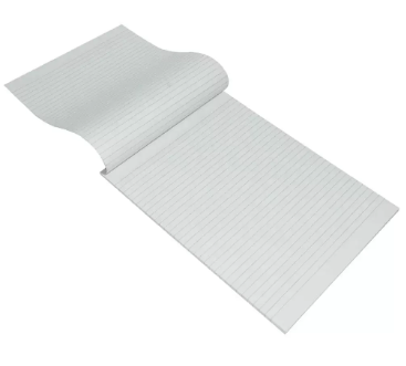 10-Piece FIS Writing Pad, Single Ruled, A4 Size (80 Sheets x 10 Pcs) - FSPDA4JF122