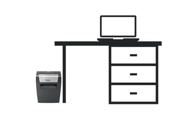 Rexel Momentum X406 Cross Cut Paper Shredder