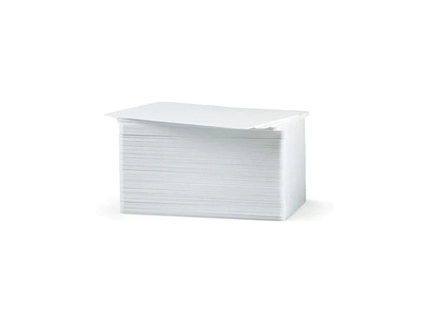 Zebra Plain White Cards (500 Cards per Box)
