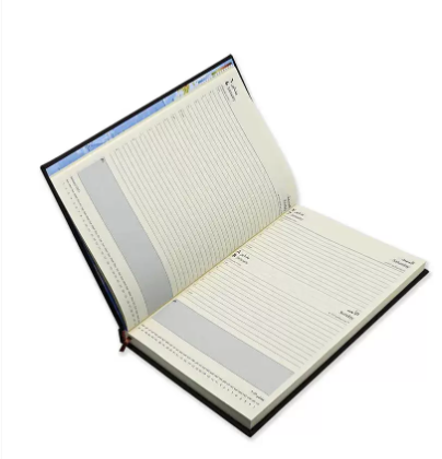 FIS A4 Diary 2023 Arabic/English (Saturday & Sunday Combined) Dark Brown - FSDI47AEP23DBR