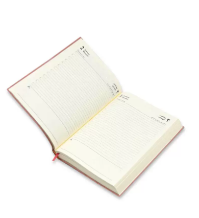 FIS Flexible Diary 2023 (Arabic/English) A5, Maroon - FSDI131AE23MR