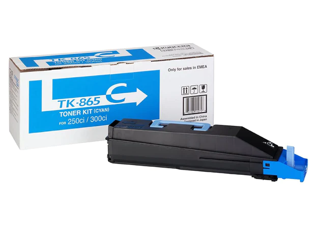 Kyocera TK-865C Original Cyan Toner Cartridge