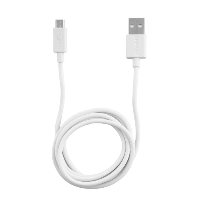 Geepas Micro USB CABLE - Fast Charging Cable, Ideal For Samsung LG, Motorola, HTC, Nokia, Lexus, Huawei, Sony, GoPro & More | Perfect For Fast Charging And Data Sharing