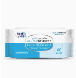 Cool & Cool Make Up Remover Wipes 60'S