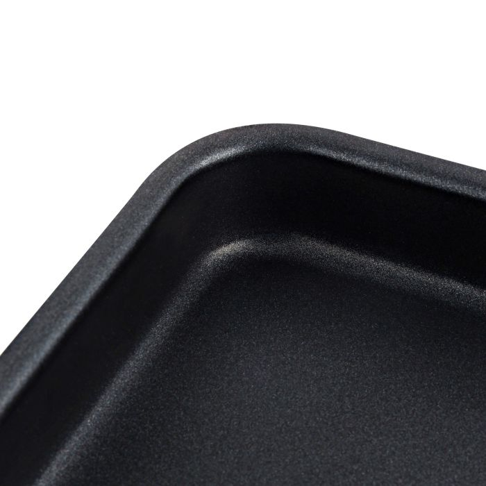 Royalford RF1148-SP37 2L Non-Stick Square Baking Tray - Large Roaster Pan - Non-Stick Coating - Induction Safe Baking Pan | Elegant Design | Square Roaster Bake-Ware | Ideal For Baking Cakes, Pies And