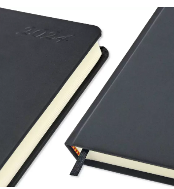 FIS A5 Diary 2024 (English) Black - FSDI19E24BK