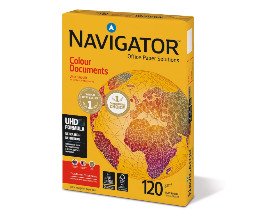 Navigator Colour Documents White A3, 120gsm (500 Sheet of Pack)