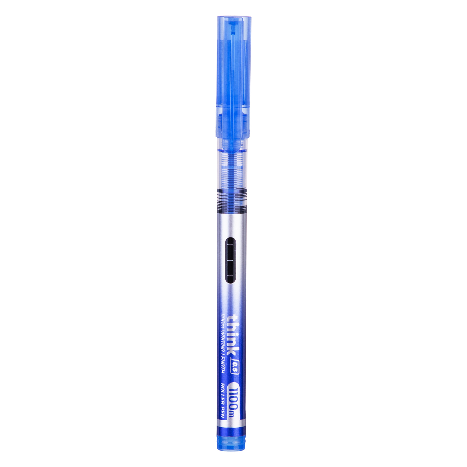 Deli Think 0.5mm Roller Pens 12-Pieces Blue Q300