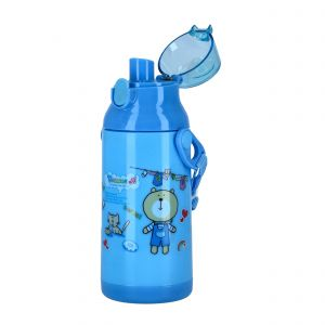 Royalford 350Ml Water Bottle - Plastic - Blue