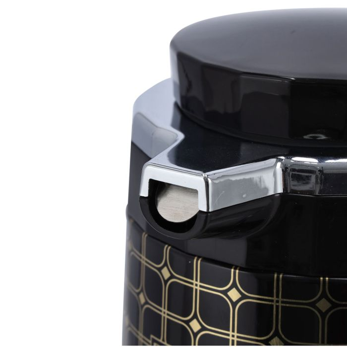 Double Wall Vacuum Flask, 1.3L Thermos With Lid, RF10404 | Thermal Insulated Airpot | Keep Drinks Hot/ Cold | Asbestos-Free Pink Glass Inner | Portable & Leak Proof Thermal Flask