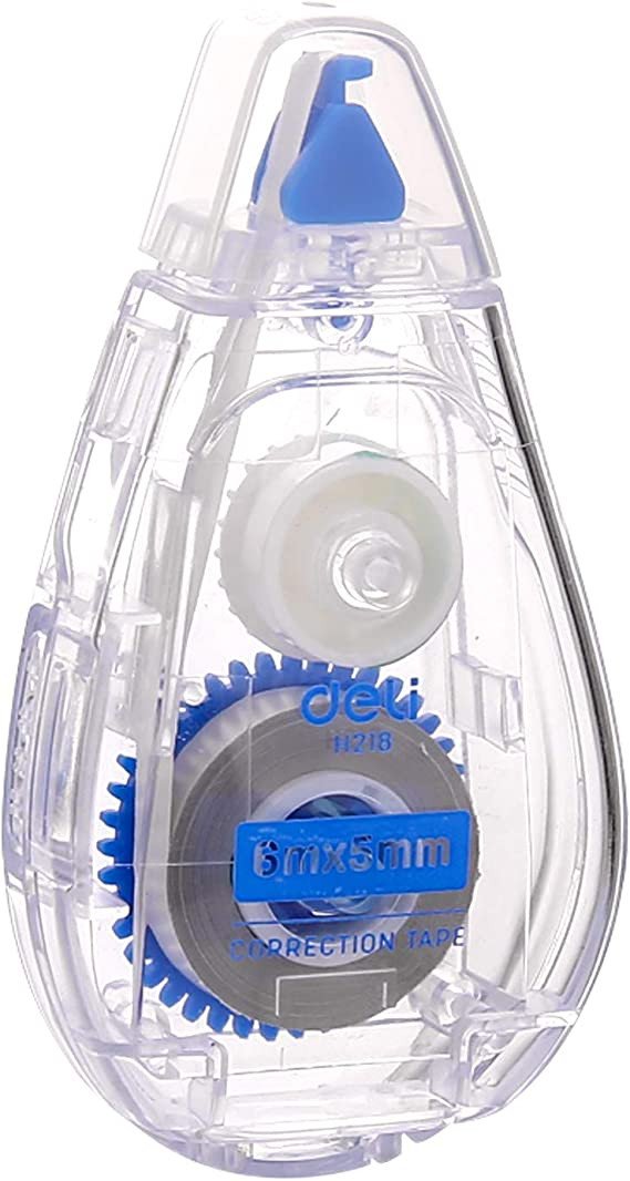Deli Correction Tape, Deli, EH218 01 6mm x 5mm