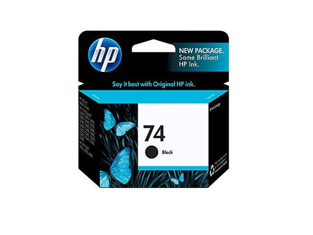 HP 74 Black Ink Cartridge (CB335WN)
