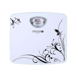 Royalford Weighing Scale - Plastic - White