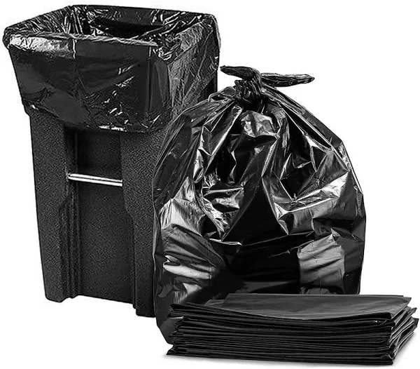 Garbage Bags Heavy duty Black - 110X130cm ( 20kg )