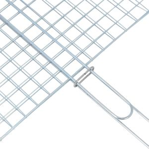 Royalford Barbeque Grill Chromium Plated Iron - Iron - Silver - RF10377