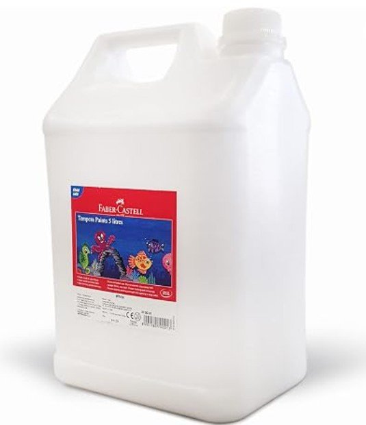 Faber-Castell Tempera Paints 5 Litres White