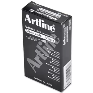 Arline Supreme Permanent Marker, Pack of 12, Glow Yellow - ARMKEPF-700UVGYL