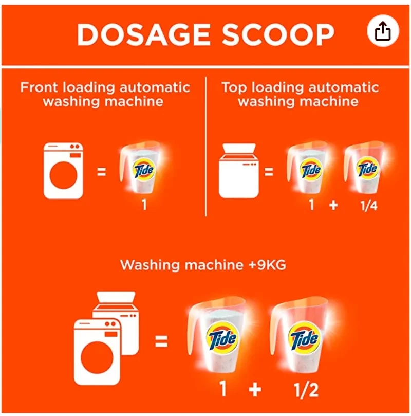 Tide Automatic Laundry Powder Original 2.5 kg