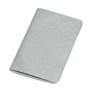 FIS Grey Polyurethane For Unisex - Passport Wallet - FSGNOGY