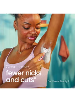 Gillette ,Venus3 Disposable Razors, Pack of 3 Multicolour