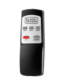 Pedestal Stand Fan with Remote 60.0 W FS1620R-B5 Black