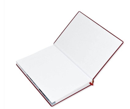 FIS 2024 Agenda Diary Arabic/English Right Side Opening with 12 Months Index, PVC Hard Cover Maroon - FSDI63AER24MR