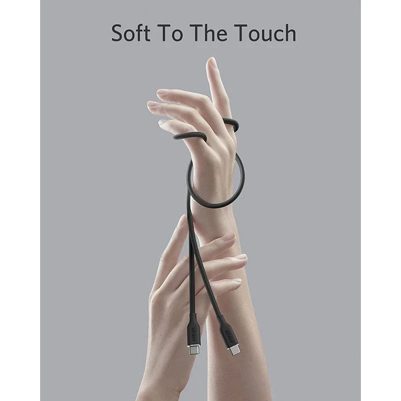 Anker Power Line III Flow USB-C to USB-C Cable Black