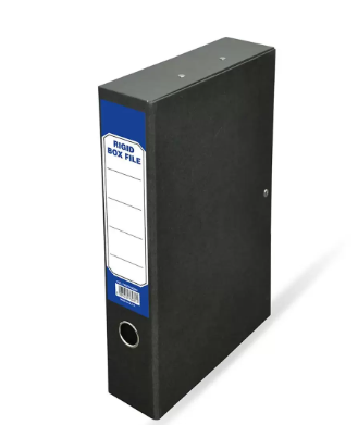 FIS Laminated Rigid Box File, 210 x 330 mm, Spine size is 8 cm - FSBFRIGID001