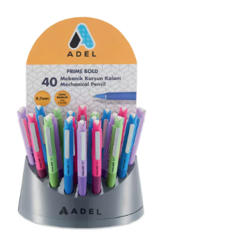 Adel Prime Bold Pencil, Vivid Colors 0.7 Mm - ALMP2120000006