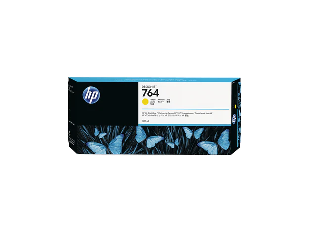 HP 764 300-ml Yellow Ink Cartridge (C1Q15A)