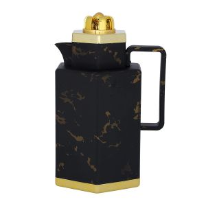 Royalford Dania Double Wall Vacuum Flask - Stainless Steel - Multi - 1 LITER