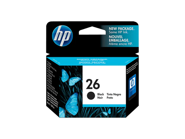 HP 26 Black Ink Cartridge (51626AE)