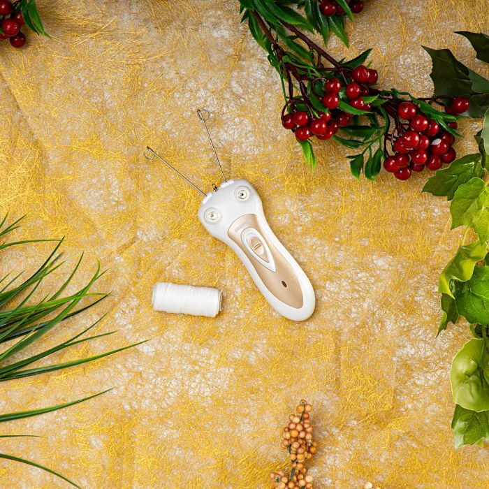 Rechargeable Ladies Epilator 3W - Ideal For All Types Of Skin | Electric Body Facial Hair Remover | Cotton Thread Epilator | Ladies Shaver