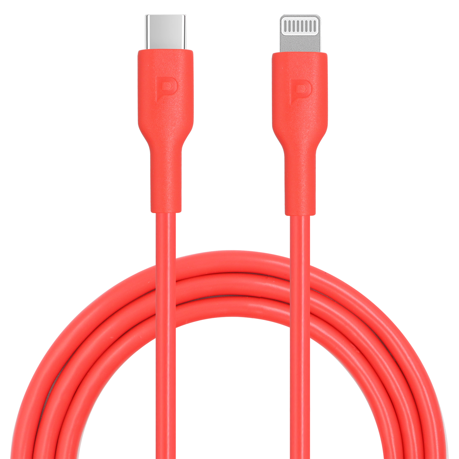 powerologyP Mfi Cable Type-C to Lightning 20W 1.2M - Red