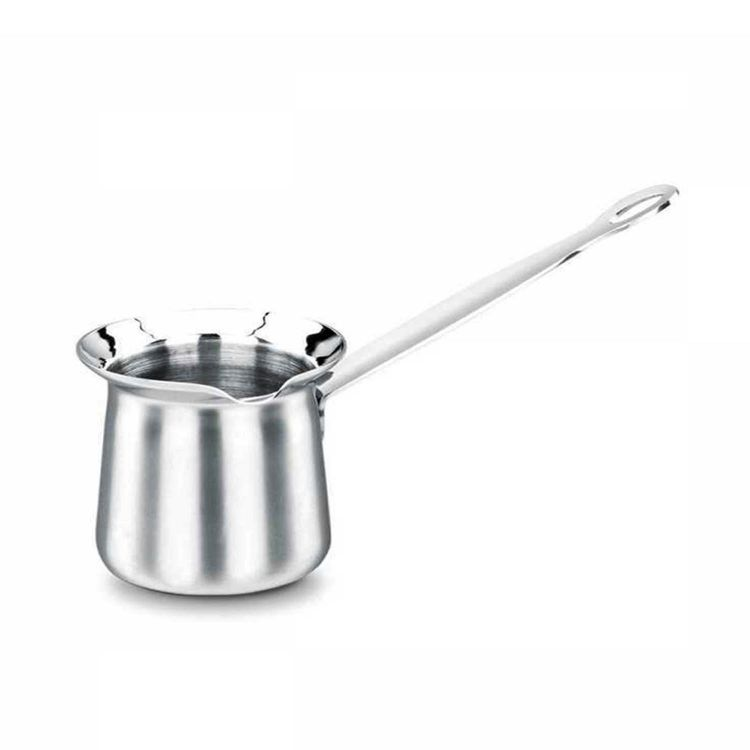 Korkmaz Milk Pot 05L - Stainless Steel - Silver - 05 Ltr