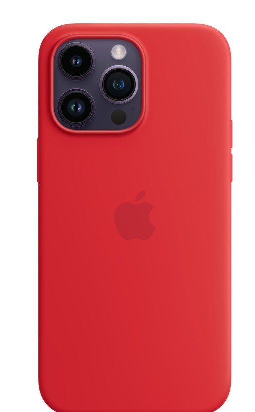 Apple Silicone Case with MagSafe -RED